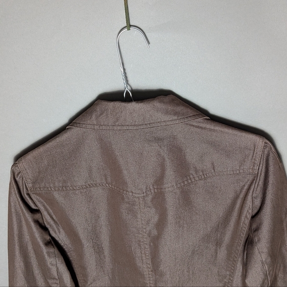 Peace of Cloth Tailored Blazer Panticular Espresso Brown Capsule Wardrobe USA - Picture 10 of 16